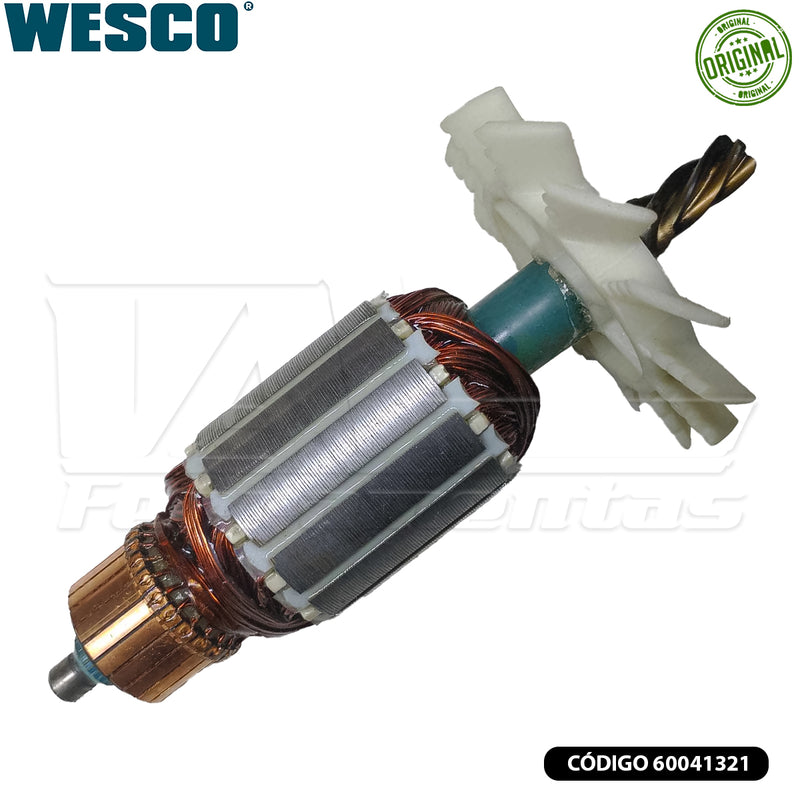 Induzido 110v p/ Serra Circular Ws3441U