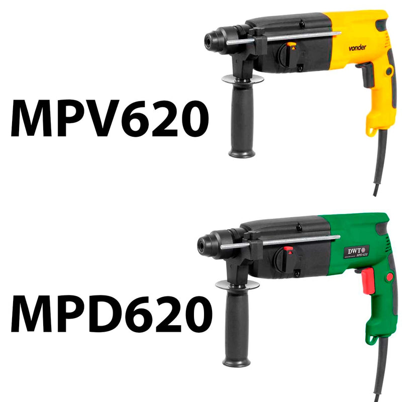 Conjunto de Botão Seletor para Martelete Vonder Mpv620 e Dwt Mpd620