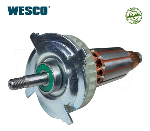 Rotor Induzido 220v P/ Esmerilhadeira Wesco Ws4700