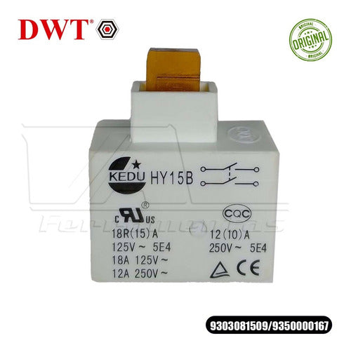 Interruptor P/ Esmerilhadeira Dwt Ws08-115t/ Vários Modelos