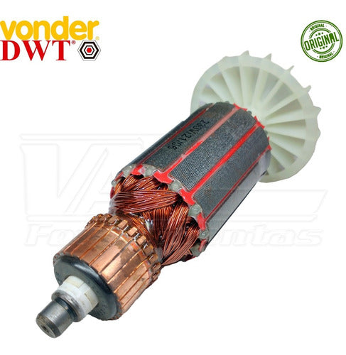 Rotor Induzido 220v P/esmerilhadeira Vonder Eav1014/ws10-115